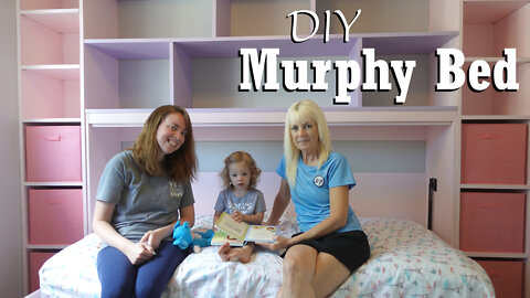 Making a Murphy Bed for our granddaughter