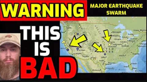 WARNING!! Major EARTHQUAKE SWARM SHAKES USA - This is NOT GOOD - PREPARE NOW!