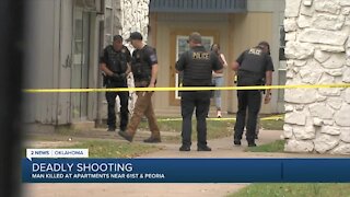 Man shot, killed at south Tulsa apartment complex