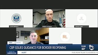 CBP issues guidance for border reopening