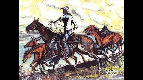 Cowboy Art: Drawings and Paintings by Wyo Pete (Bob Peterson)