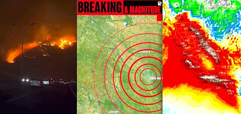 MULTIPLE EMERGENCY ALERTS DECLARED-MILLIONS IN THE PATH*FLOODS-FIRES-QUAKES*