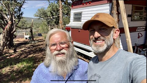 BOB WELLS SPEAKS! A Unique Conversation with the Nomad GOAT @CheapRVliving At My Off-Grid Oasis