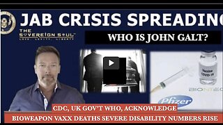 JAB DEATHS & DISABILITY #'S RISE, SPIKE PROTEIN DANGER ACKNOWLEDGED WHAT CAN U DO? THX John Galt