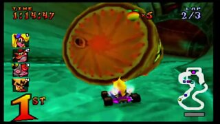 Crash Team Racing - Sewer Speedway Gameplay