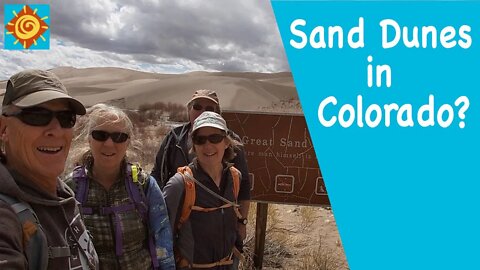 Sand Dunes in Colorado?//Retiring Early and Exploring the Local Sites in Our Promaster 136 Van