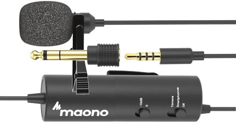 This Mic is Great for ____, NOT for _____. TRRS Mini Plug Maono AU-102 Microphone.