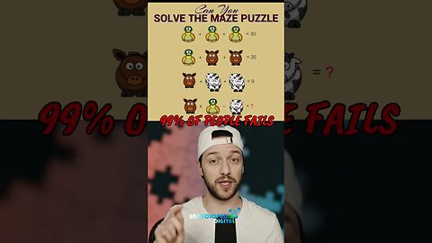 Solve Maze puzzle | Brain Teasers #Foryou #Shorts #Brainteasers