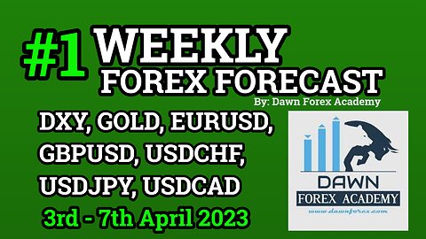 #1 Weekly Forex Forecast by DFA 3rd - 7th April 2023 [Urdu, Hindi]