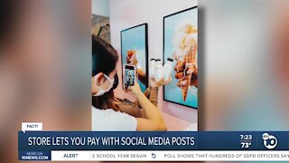 Fact or Fiction: Paying with social media posts