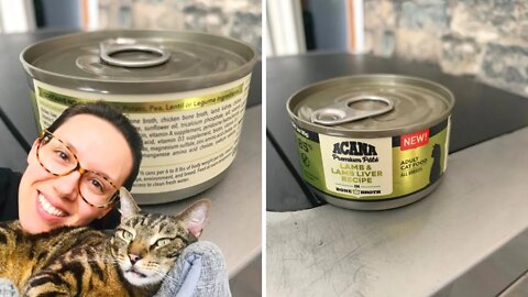 Acana has wet cat food! Let’s review it