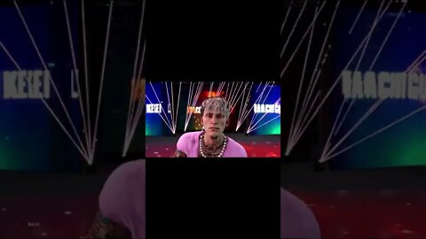 Machine Gun Kelly Entrance WWE 2k22 #shorts