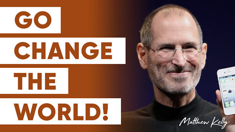 Steve Jobs Tells 14 Year Old to Go Change the World - Matthew Kelly