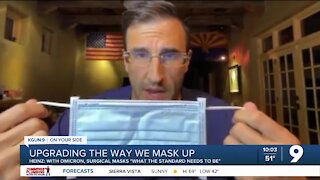 Dr. Matt Heinz: Surgical masks "what the standard needs to be"