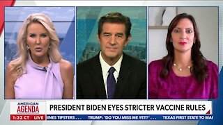 PRESIDENT BIDEN EYES STRICTER VACCINE RULES