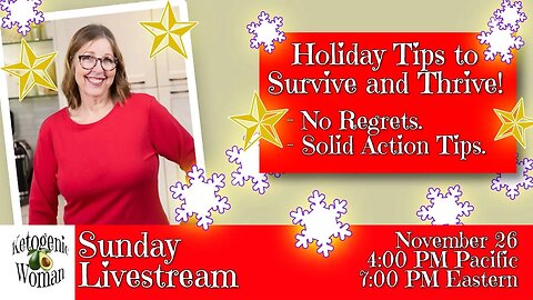 Holiday Guide No Regrets! Solid Tips and Takeaways! *GIVEAWAY* Livestream 7PM EST, 4PM PDT.