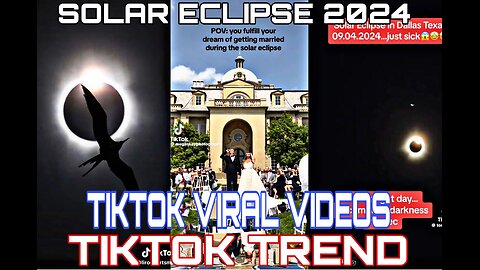 TikTok Viral videos | wedding during Solar eclipse viral | million views in TikTok | video #2