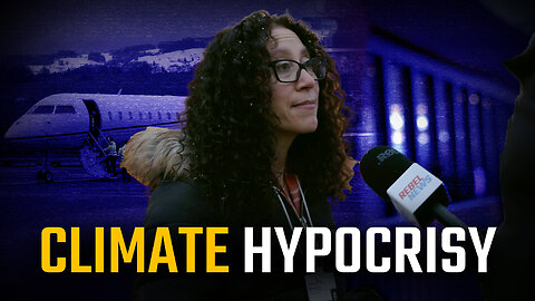 Climate commitment or just plane hypocrisy? WEF Contributor confronted by Avi Yemini