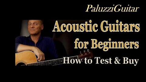 How to Buy Acoustic Guitars for Beginners [Tips Test Compare]