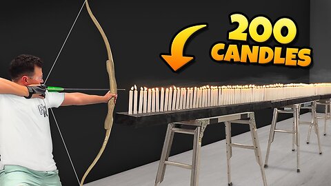 How Many Candles Can An Arrow Blow Out?