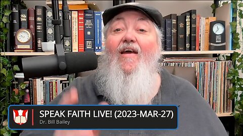 Speak Faith LIVE! (2023-Mar-27) "Spiritual Entropy - Part 1"