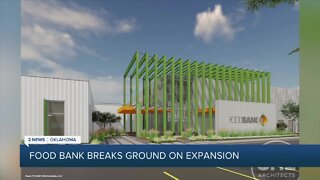 Oklahoma food bank breaks ground on expansion