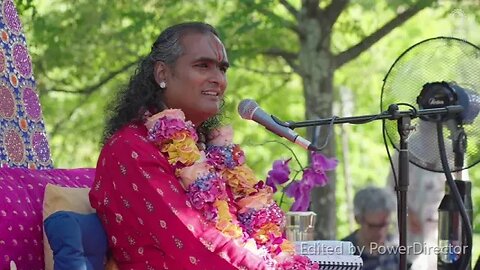 Guruji fala sobre o samadhi de Namdev, Ashram de Itália, 15 Julho 2023