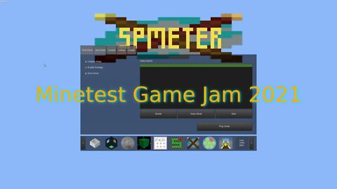 Minetest Game Jam 2021 | spMeTeR (Placed 20th)