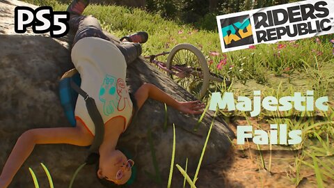 Majestic Fails | Riders Republic Funny #shorts