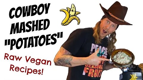 Cowboy Mashed Potatoes Recipe | Raw & Vegan