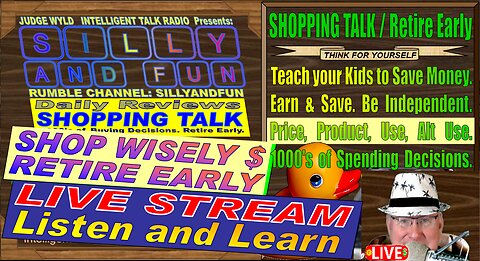 Live Stream Humorous Smart Shopping Advice for Friday 03 22 2024 Best Item vs Price Daily Talk