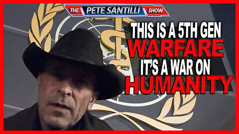 This is a 5th Generation Warfare but It's a War on Humanity | Dr. Peter Chambers