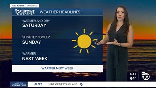 ABC 10News PinPoint Weather With Meteorologist Angelica Campos