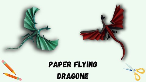 DIY Paper Flying Dragon | Origami Flying Dragon | Step-by-Step Tutorial for Epic Dragon Soaring