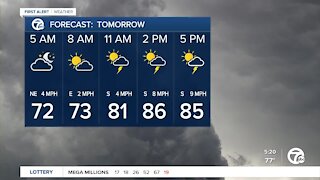 Metro Detroit Forecast: Hot, muggy with more storms