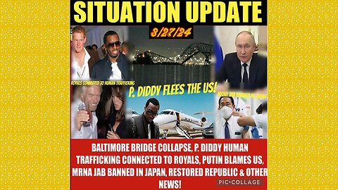 SITUATION UPDATE 3/27/24 - Child Trafficking/Sra/Mk Ultra, Gcr/Judy Byington Update, Us Republic