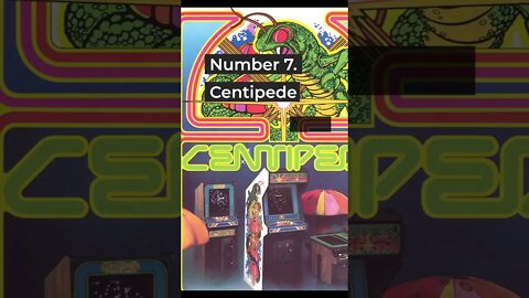 Top 10 Games of 1980 | Number 7: Centipede #shorts