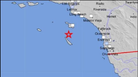 What Caused That Shaking Off South California Coast? USGS Says It Wasn't A Quake*Huge Fire & Blast*