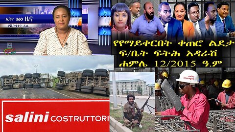 Ethio 360 Daily News Tuesday July 18, 2023