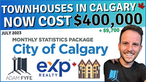How much does it cost to buy a townhouse in Calgary? July 2023