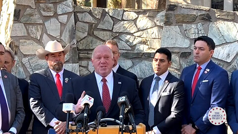 Border911 Press Conference - Experts Join AZ State Legislators to Address Border Crisis