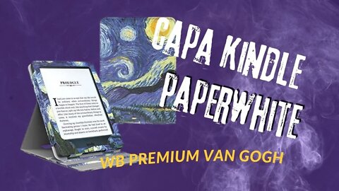 Encapando o Kindle Paperwhite 10ª Geração | Capa WB Premium Van Gogh Auto Hibernação