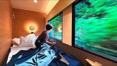 Luxury Travel Experience: Riding Japan's First Class Overnight Train | West Express Ginga Premier
