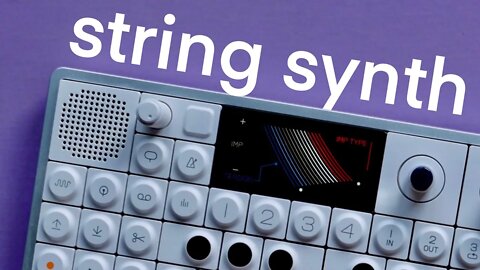OP-1 field TUTORIAL // String Synth