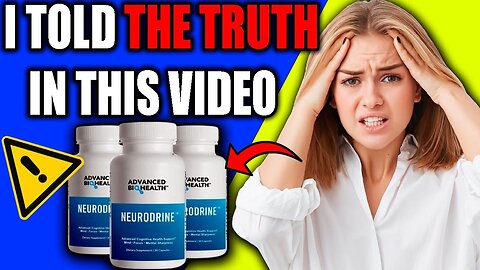 Neurodrine Reviews - SCAM REVEALED Watch Before Buying