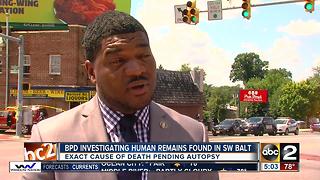 Police investigating after man found dead in Baltimore