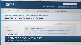 BBB says you should file taxes early