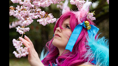 Cosplay shoot with Kimberley as Ahri, part 2, April 2 2023
