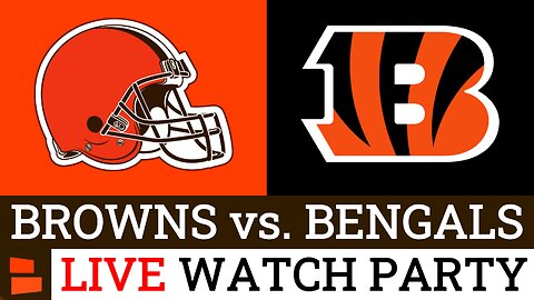 Browns vs. Bengals LIVE Streaming Scoreboard