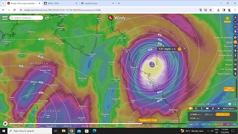 Geoengineering a Cyclone Day 2 & Forecast
